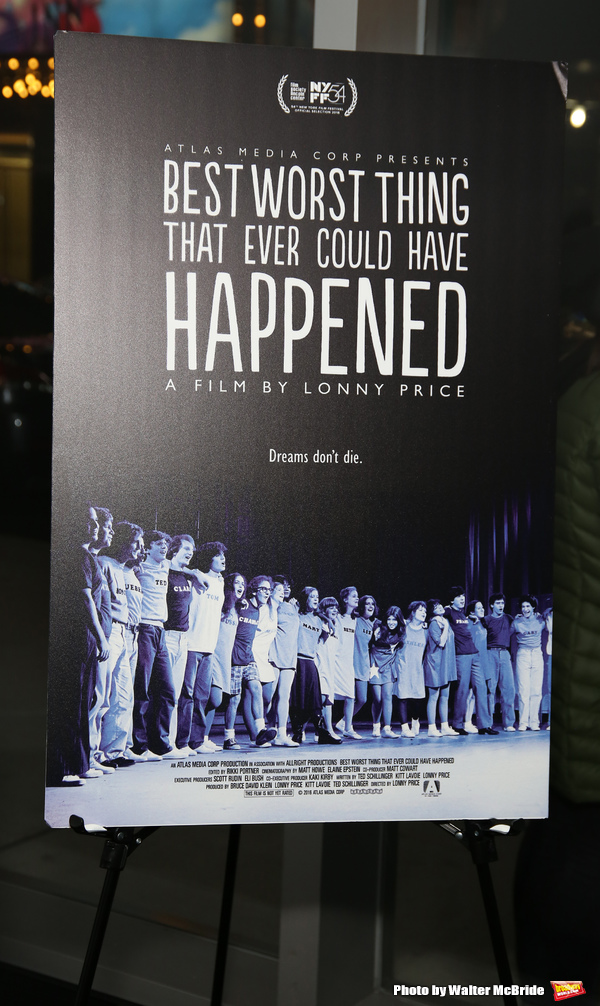 Photo Coverage: Broadway Gathers for Lonny Price's BEST WORST THING... Documentary Image