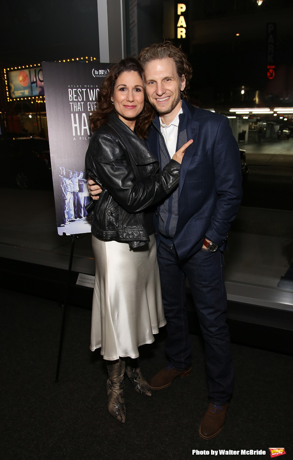 Stephanie J. Block and Sebastian Arcelus  Photo