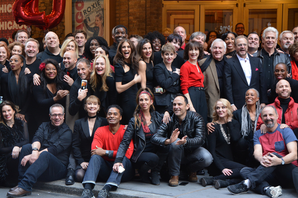 Photo Coverage: CHICAGO Cast Members of Past and Present Reunite to Celebrate 20 Years on Broadway! Image