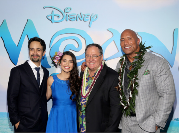 Photo Flash: Lin-Manuel Miranda, The Rock & More Attend MOANA World Premiere Image