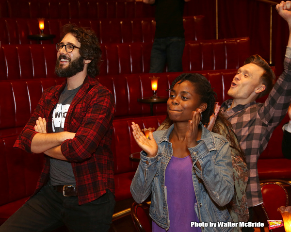 Denee Benton, Josh Groban and Josh Canfield  Photo