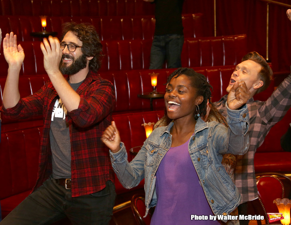 Denee Benton, Josh Groban and Josh Canfield  Photo