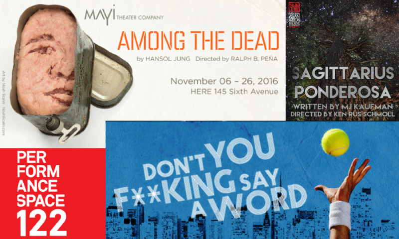 The Maxamoo Podcast Reviews Ma-Yi's SAGITTARIUS PONDEROSA, DON'T YOU F**KING SAY A WORD at 59E59, More Image