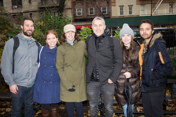 Photo Flash: WAITRESS' Jessie Mueller Helps Plant Adrienne Shelly Memorial Garden Image