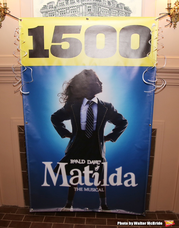 Photo Coverage: MATILDA Celebrates 1500 Performances on Broadway! Image