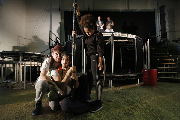 Photo Flash: First Look at FANTASTIC MR. FOX Rehearsals 