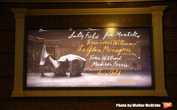 Up on the Marquee: THE GLASS MENAGERIE with Sally Field Image