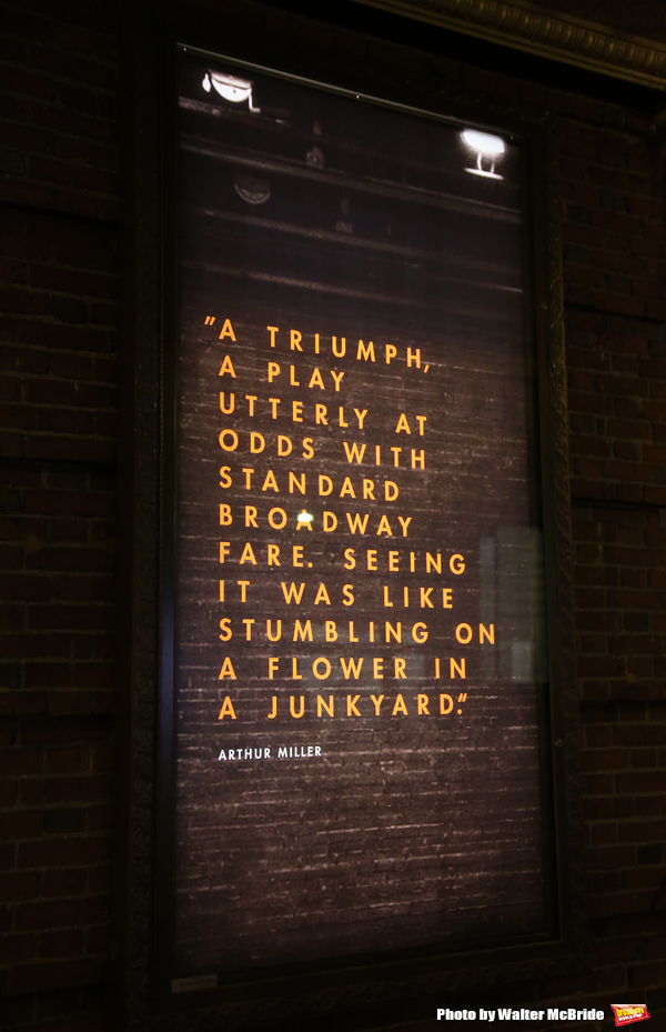 Up on the Marquee: THE GLASS MENAGERIE with Sally Field Image