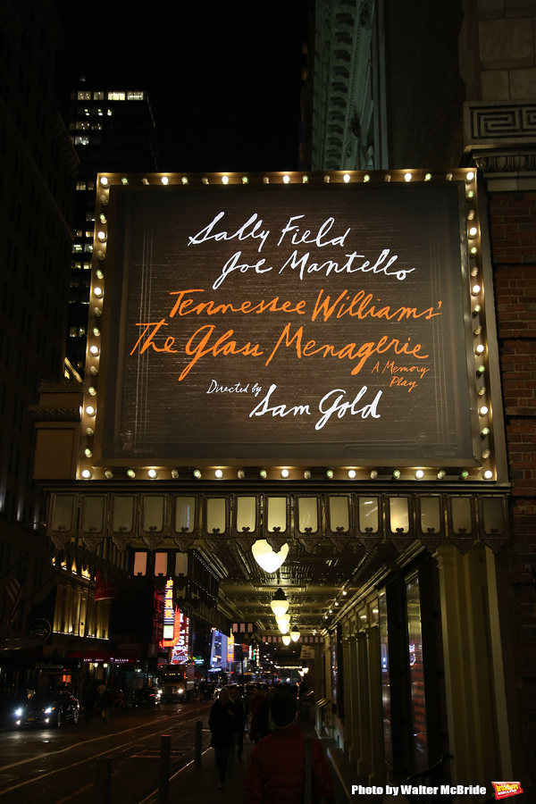 Up on the Marquee: THE GLASS MENAGERIE with Sally Field Image