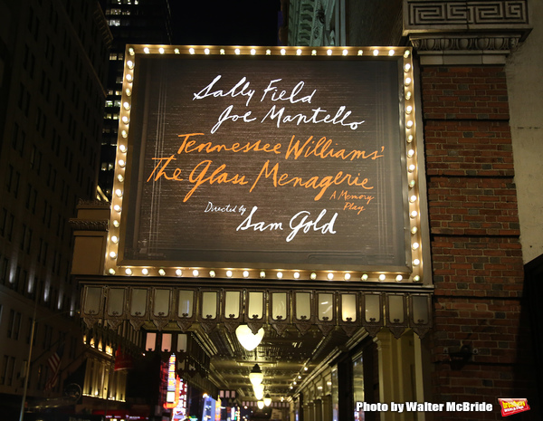 Up on the Marquee: THE GLASS MENAGERIE with Sally Field Image