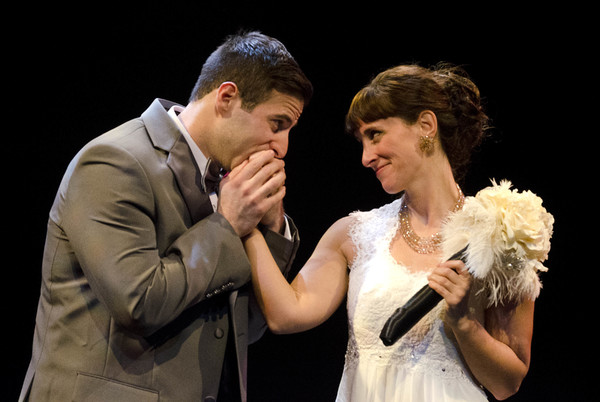 Photo Flash: First Look at PRELUDE TO A KISS at 2nd Story Theatre 