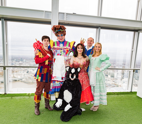 Photo Flash: Cast of DICK WHITTINGTON Pose at A View From the Shard 