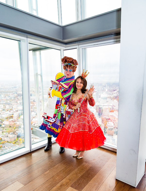 Photo Flash: Cast of DICK WHITTINGTON Pose at A View From the Shard Image