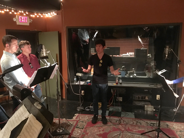 Photo Coverage: A GENTLEMAN'S GUIDE TO LOVE AND MURDER Tour Gets Merry and Bright for Carols For A Cure Image