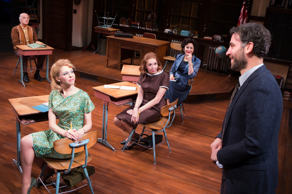 Photo Flash: First Look at Josh Radnor and Elizabeth Reaser in THE BABYLON LINE at Lincoln Center Theater Image