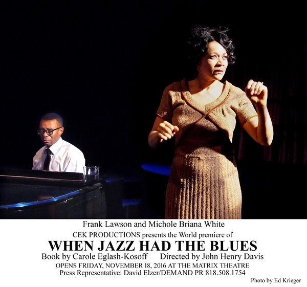 Photo Flash: First Look at CEK Productions' World Premiere of WHEN JAZZ HAD THE BLUES 