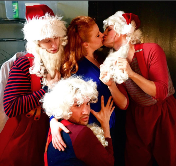 Elf (National Tour): @ballerbahlerðŸŽ¶ I saw Mommy kissing Santa Claus... ðŸŽ� Photo