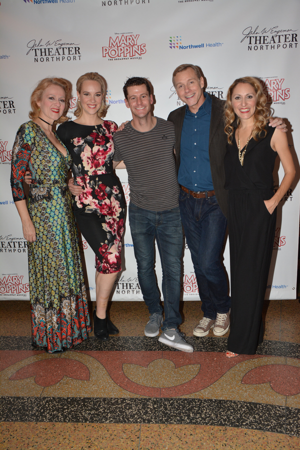 Jane Blass, Analisa Leaming, Luke Hawkins, David Schmittou and Liz Pearce Photo