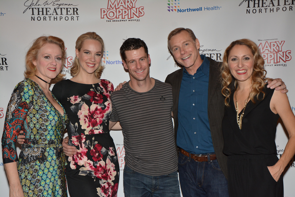 Jane Blass, Analisa Leaming, Luke Hawkins, David Schmittou and Liz Pearce Photo