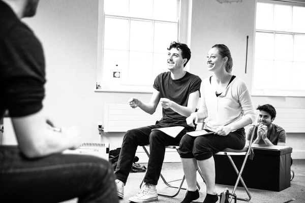 Photo Flash: In Rehearsals with the Cast of BENIGHTED at Old Red Lion Theatre 