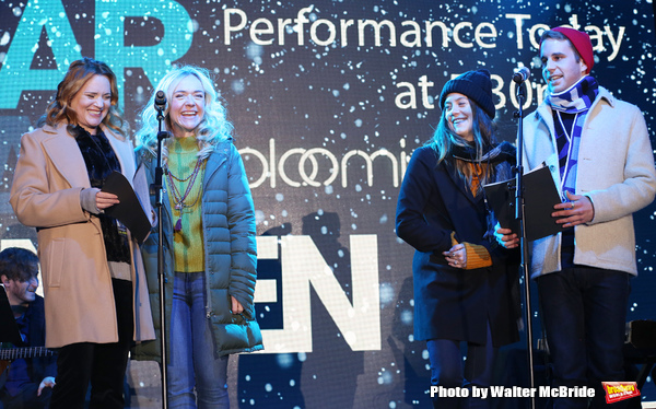 Photo Coverage: DEAR EVAN HANSEN Helps Bloomingdale's Ring In the Holiday Season Image