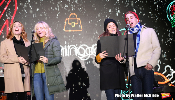 Photo Coverage: DEAR EVAN HANSEN Helps Bloomingdale's Ring In the Holiday Season Image