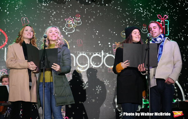 Photo Coverage: DEAR EVAN HANSEN Helps Bloomingdale's Ring In the Holiday Season Image