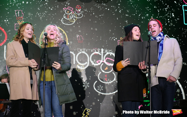 Photo Coverage: DEAR EVAN HANSEN Helps Bloomingdale's Ring In the Holiday Season Image