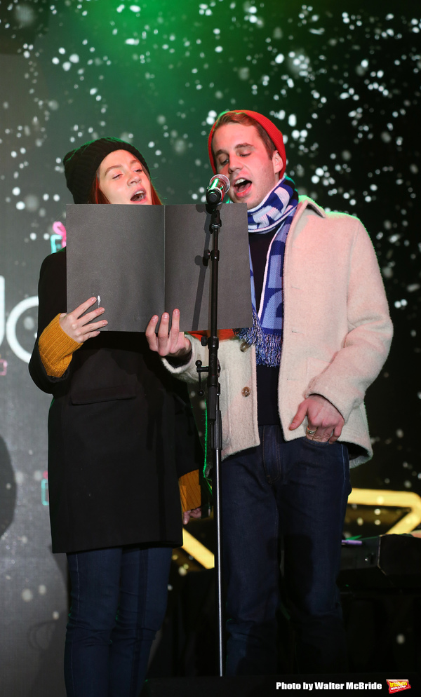 Photo Coverage: DEAR EVAN HANSEN Helps Bloomingdale's Ring In the Holiday Season Image