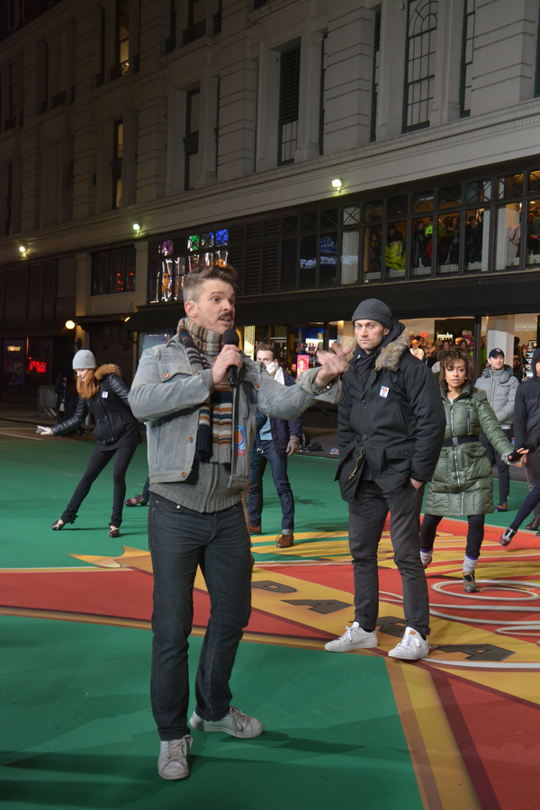Photo Coverage: Casts of HOLIDAY INN, PARAMOUR & More Rehearse for the Macy's Thanksgiving Day Parade! Image