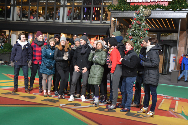 Photo Coverage: Casts of HOLIDAY INN, PARAMOUR & More Rehearse for the Macy's Thanksgiving Day Parade! Image