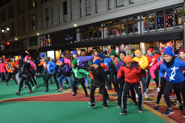 Photo Coverage: Casts of HOLIDAY INN, PARAMOUR & More Rehearse for the Macy's Thanksgiving Day Parade! Image