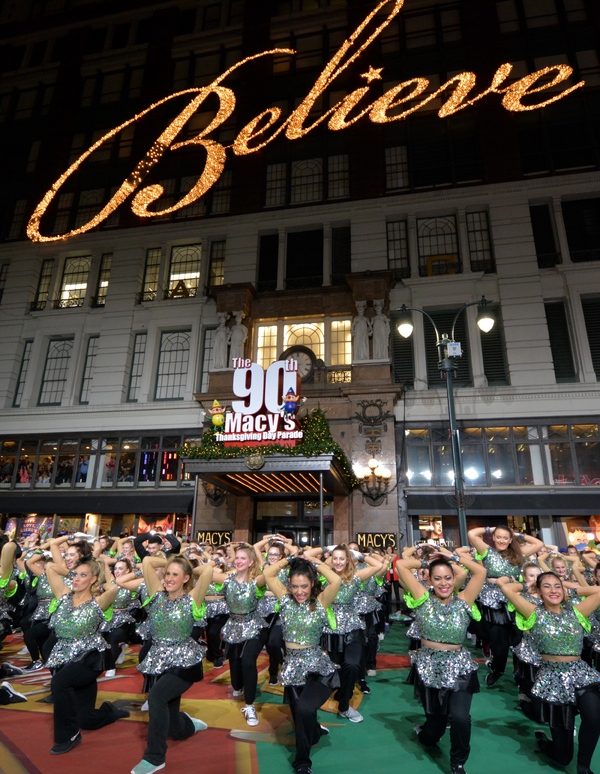 Photo Coverage: Casts of HOLIDAY INN, PARAMOUR & More Rehearse for the Macy's Thanksgiving Day Parade! 