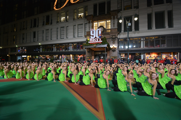 Photo Coverage: Casts of HOLIDAY INN, PARAMOUR & More Rehearse for the Macy's Thanksgiving Day Parade! Image
