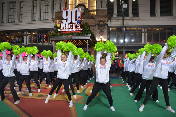 Photo Coverage: Casts of HOLIDAY INN, PARAMOUR & More Rehearse for the Macy's Thanksgiving Day Parade! Image
