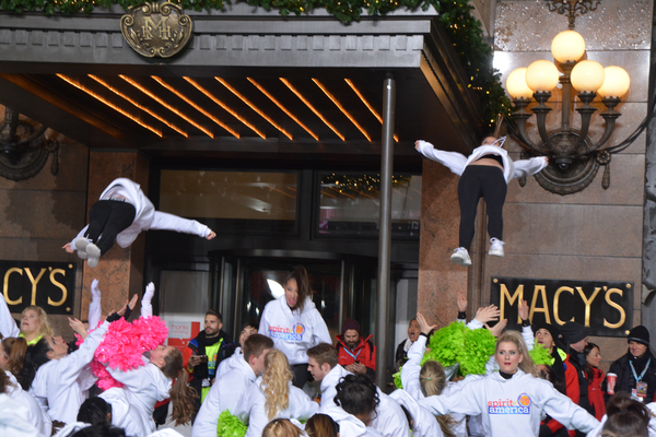 Photo Coverage: Casts of HOLIDAY INN, PARAMOUR & More Rehearse for the Macy's Thanksgiving Day Parade! Image