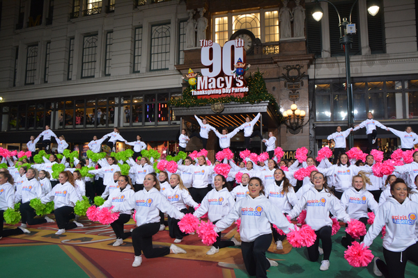 Photo Coverage: Casts of HOLIDAY INN, PARAMOUR & More Rehearse for the Macy's Thanksgiving Day Parade! Image
