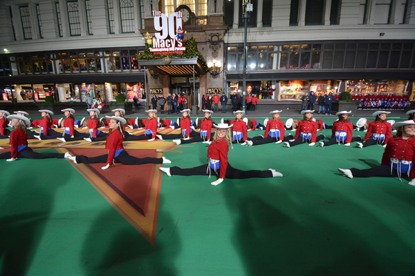 Photo Coverage: Casts of HOLIDAY INN, PARAMOUR & More Rehearse for the Macy's Thanksgiving Day Parade! Image