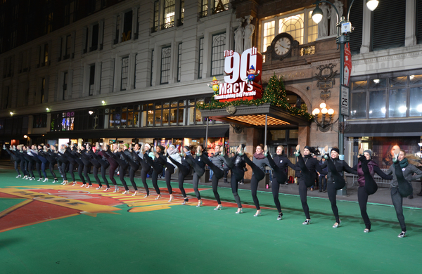 Photo Coverage: Casts of HOLIDAY INN, PARAMOUR & More Rehearse for the Macy's Thanksgiving Day Parade! Image