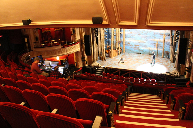 View From The Back Of The Dress Circle Hi Res Photo Photo Flash See Inside The Newly