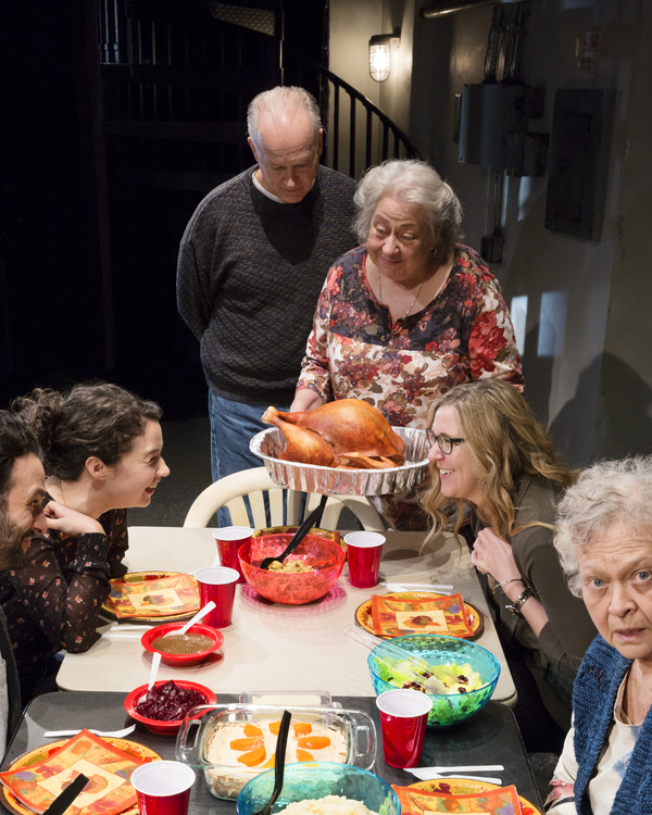 Photo Flash: THE HUMANS Poses for Thanksgiving Family Portrait  Image