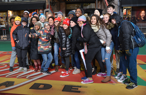 Photo Coverage: Casts of CATS, WAITRESS & More Rehearse for the Macy's Thanksgiving Day Parade! Image