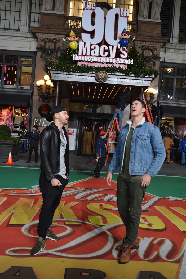 Photo Coverage: Casts of CATS, WAITRESS & More Rehearse for the Macy's Thanksgiving Day Parade! Image