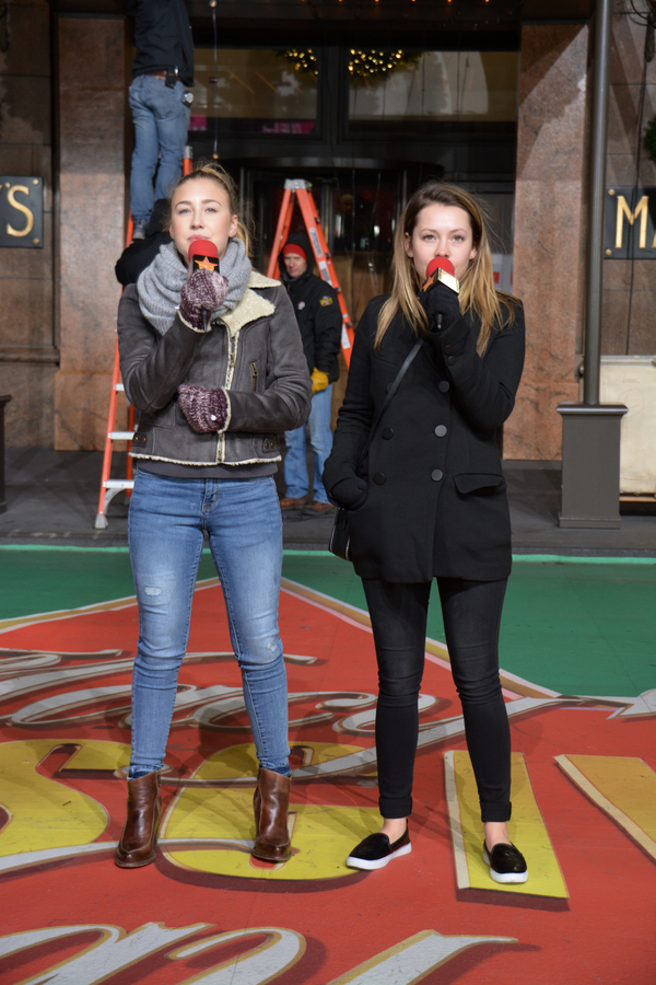 Photo Coverage: Casts of CATS, WAITRESS & More Rehearse for the Macy's Thanksgiving Day Parade! Image