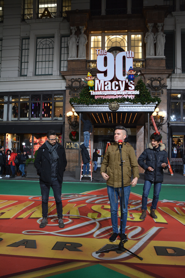 Photo Coverage: Casts of CATS, WAITRESS & More Rehearse for the Macy's Thanksgiving Day Parade! Image