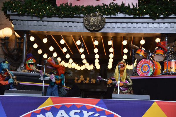 Photo Coverage: Casts of CATS, WAITRESS & More Rehearse for the Macy's Thanksgiving Day Parade! Image