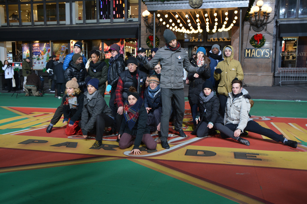 Photo Coverage: Casts of CATS, WAITRESS & More Rehearse for the Macy's Thanksgiving Day Parade! Image