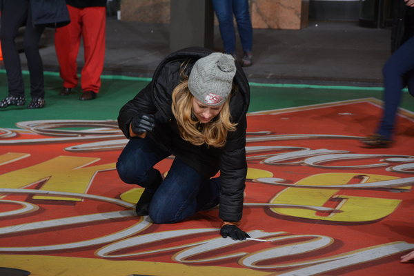 Photo Coverage: Casts of CATS, WAITRESS & More Rehearse for the Macy's Thanksgiving Day Parade! Image