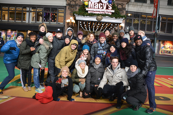 Photo Coverage: Casts of CATS, WAITRESS & More Rehearse for the Macy's Thanksgiving Day Parade! Image