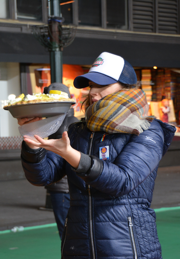 Photo Coverage: Casts of CATS, WAITRESS & More Rehearse for the Macy's Thanksgiving Day Parade! Image